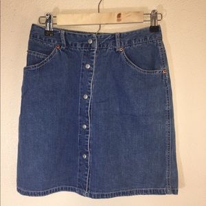 Vintage gap jeans skirt